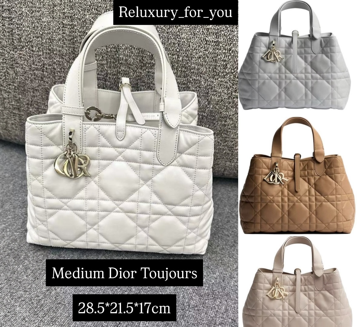 Medium Dior Toujours  $ 2880